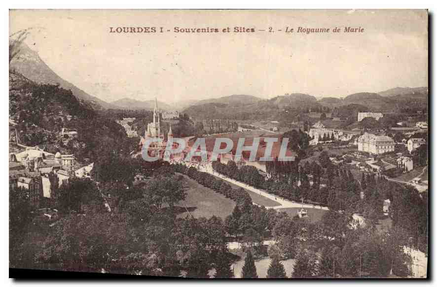 CPA Lourdes I Souvenirs et Sites Le Royaume de Marie 