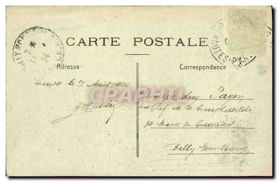 CPA Lourdes I Souvenirs et Sites Le Royaume de Marie  — Verso