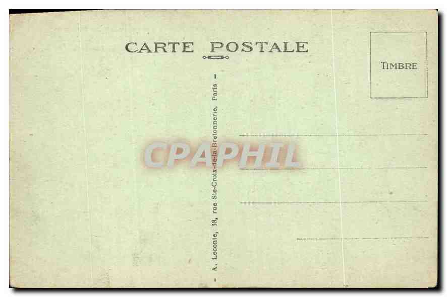 CPA Paris Le Boulevard Haussmann et les Magasins du Printemps  — Rückseite