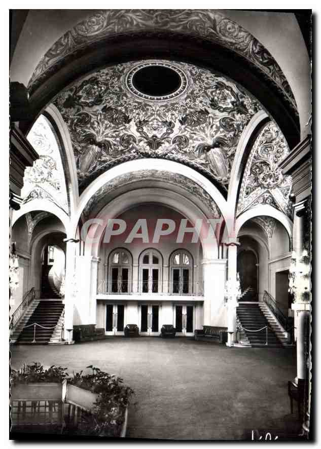 CPA Aix les Bains Entree du Theatre au Casino Grand Cercle 