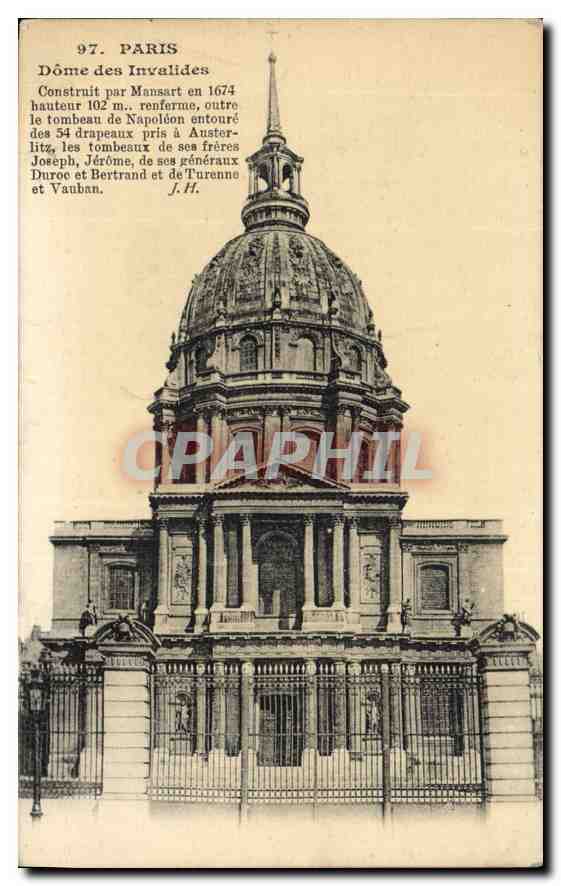 CPA Paris Dome des Invalides 
