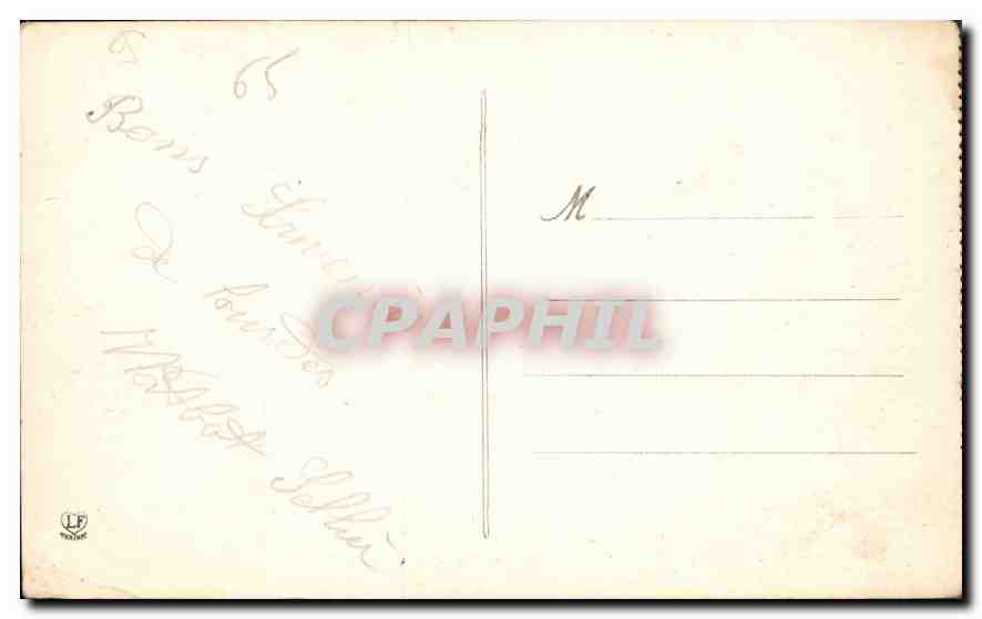 CPA Les Hautes Pyrenees Lourdes La Grotte Miraculeuse  — Verso