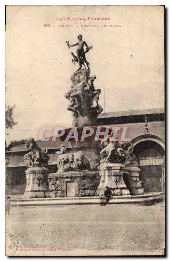 Tarbes - Fontaine Duvigneauc — Phototypie Labouche Frères, Toulouse