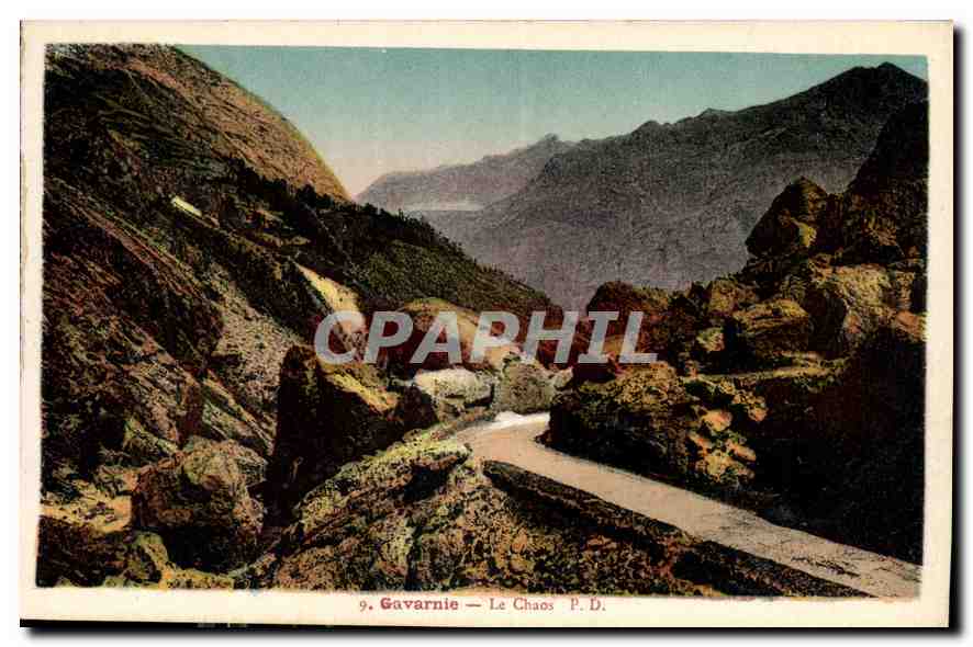 CPA Gavarnie le Chaos 