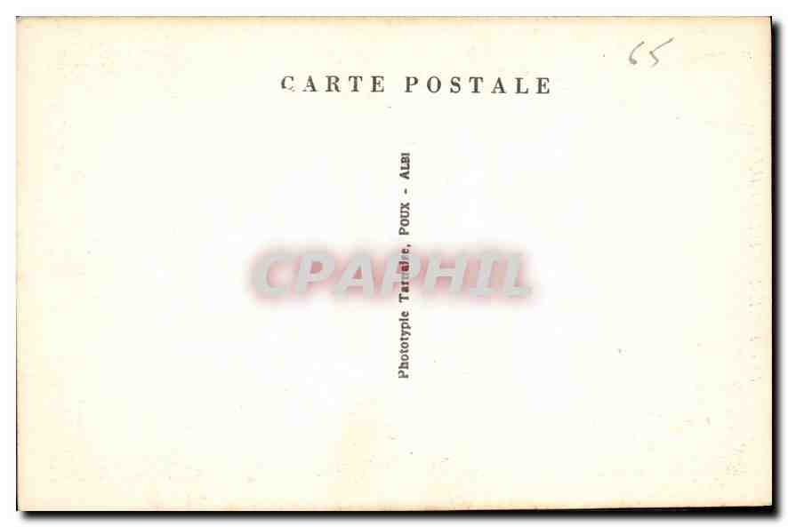 CPA Les Pyrenees Illustrees Gavarnie le Vignemale  — Verso