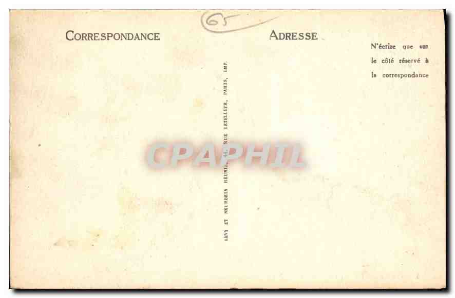 CPA Gavarnie le Cirque  — Rückseite