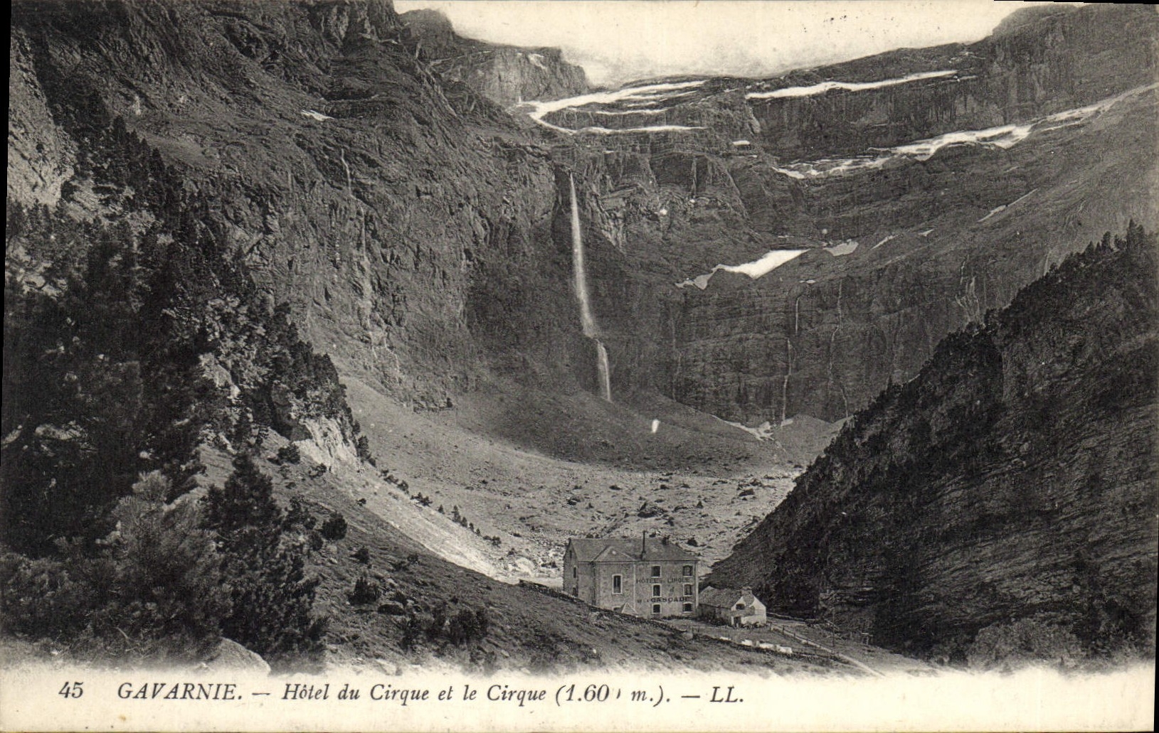 CPA Gavarnie Hotel du Cirque et le Cirque 