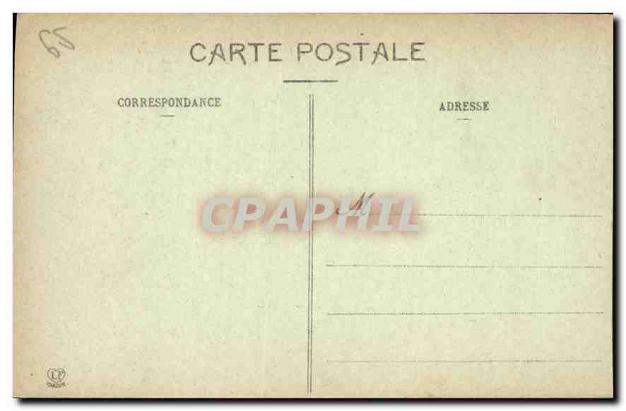Lac d'Onzet et fond vers Gavarnie — Vue prise de l'hôtel de Prada — Néouvielle, série 138 — Rückseite