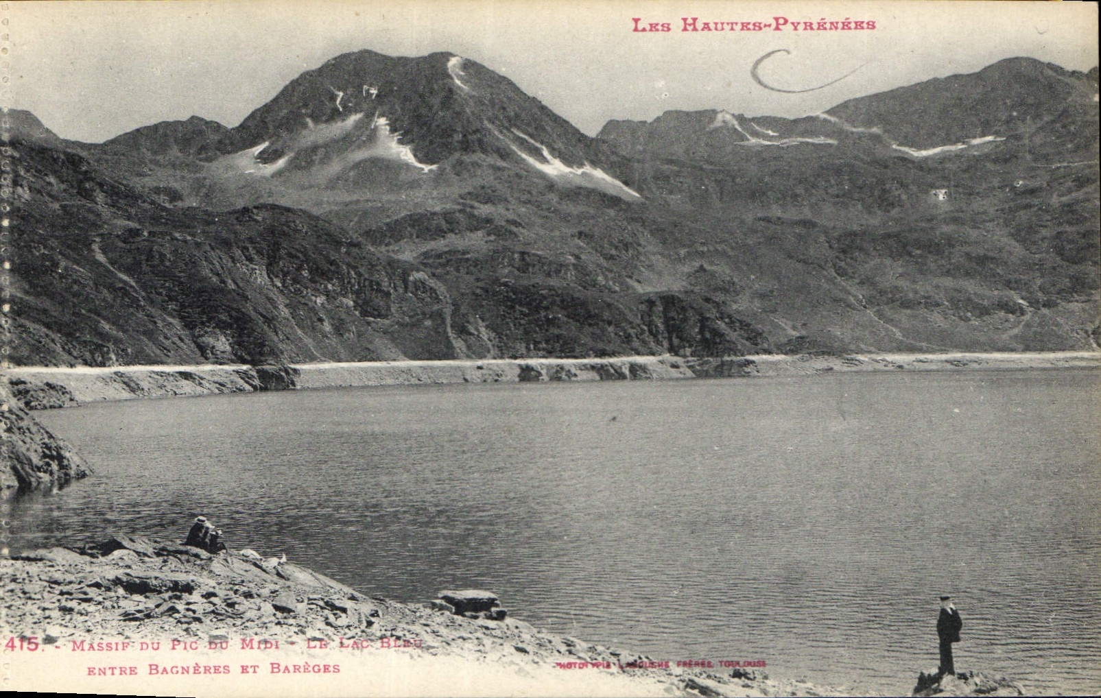 Massif du Pic du Midi - See Béle — Les Hautes-Pyrénées — Phototypie Languedoc, Toulouse