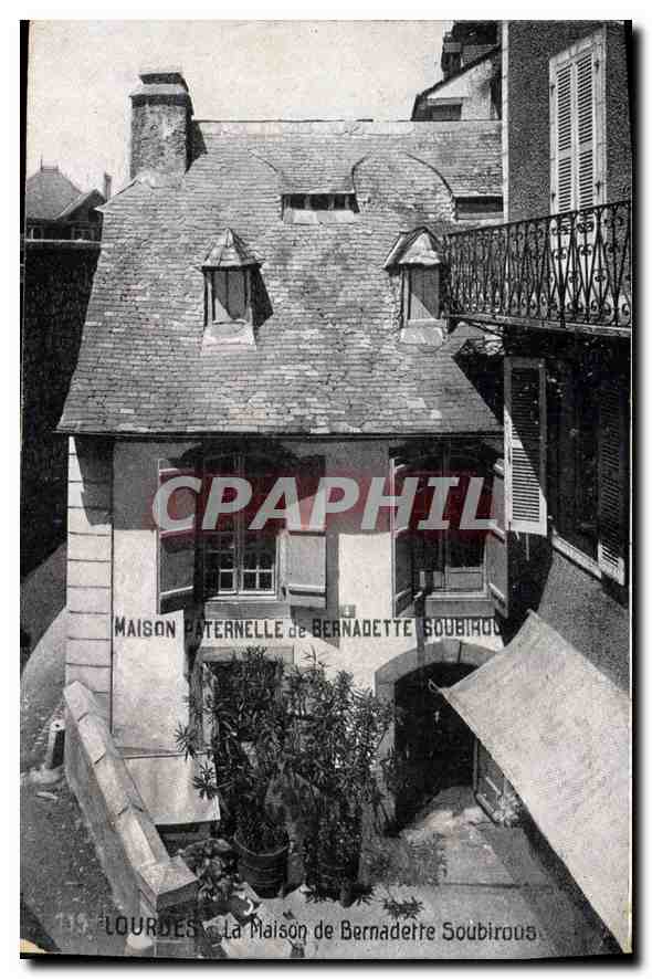 CPA Lourdes la Maison de Bernadette Soubirous 