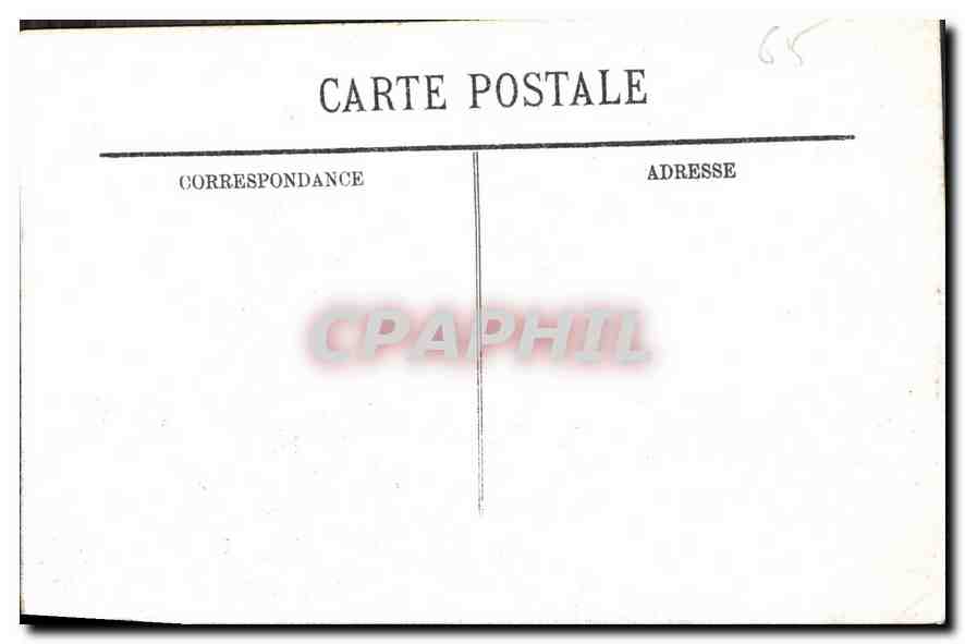 CPA Lourdes la Maison de Bernadette Soubirous  — Verso