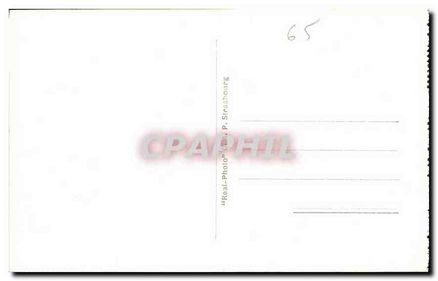 CPA Lourdes le Calvaire VI station une femmme pieuse essuis la Face de Jusus Christ  — Verso