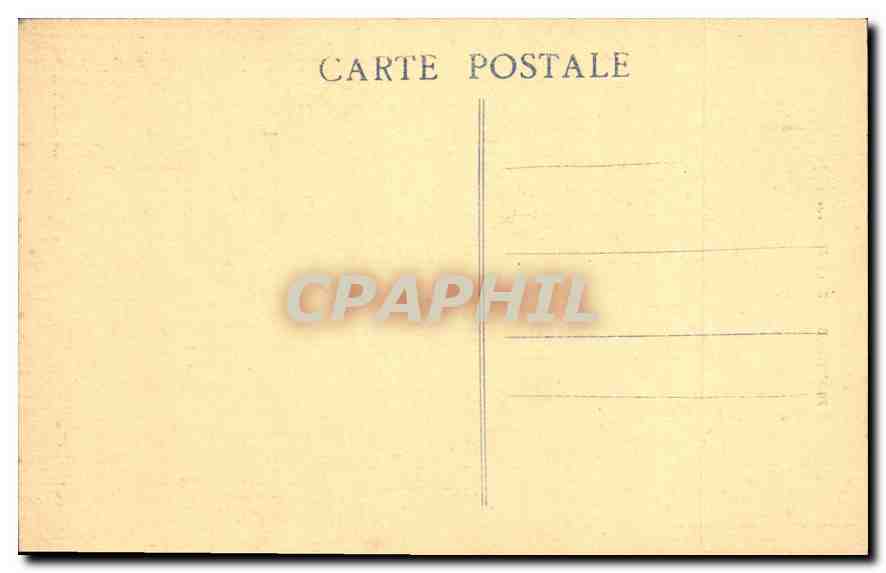 CPA Moulins Eglise St Pierre  — Verso
