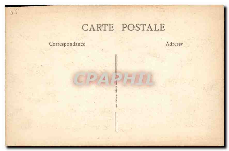 CPA Massif du Mont Blanc Chamonix Rochers du Grand Mulet  — Verso