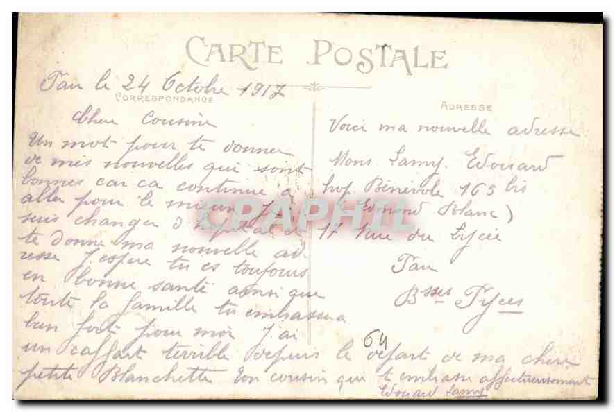 Pau — Vue sur Jurançon et le Boulevard des Pyrénées — C.C. - 15 — Rückseite