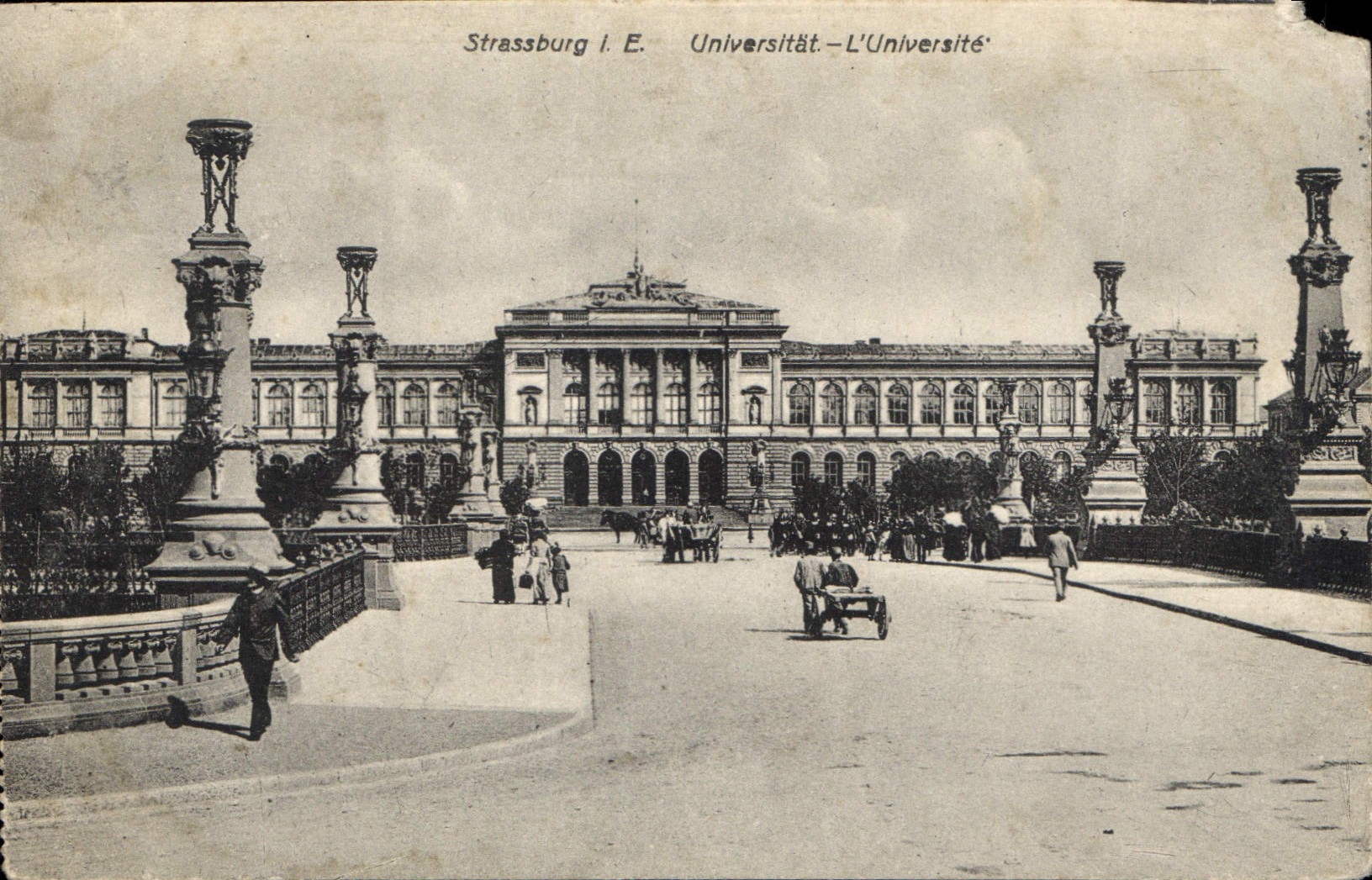 Strasbourg - Université — éditeur Kunstverlag E. Hartmann, n° IX 89