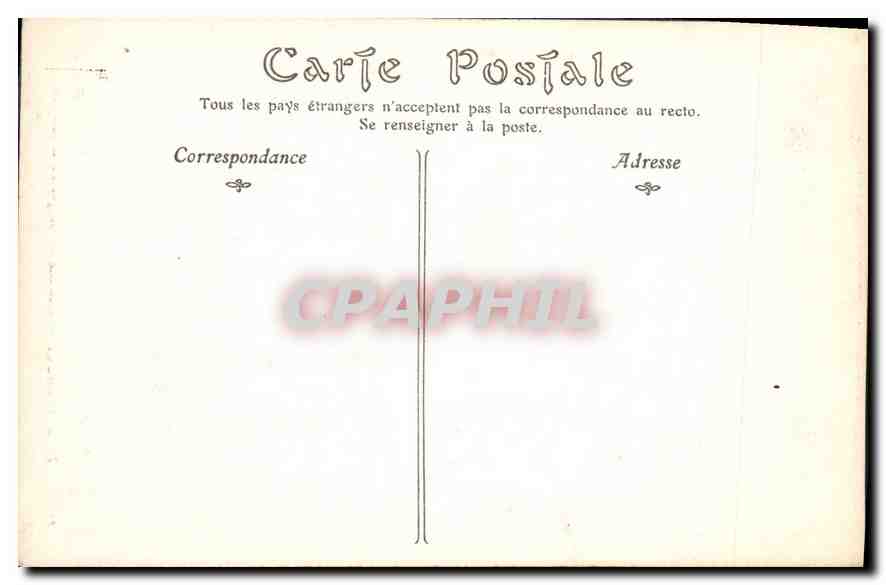 CPA Eglise de Brou Mausolee de Marguerite de Bourbon  — Verso