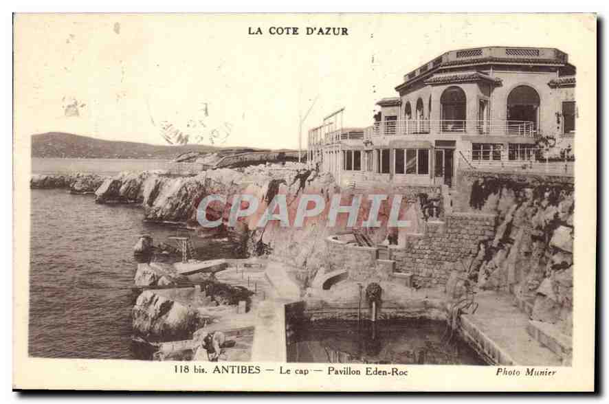 CPA Antibes le Cap Pavillon Eden Roc 