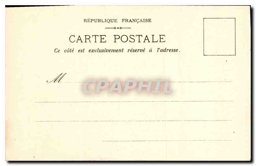 CPA Notre Dame de Torce Vierge de la Fontaine  — Verso