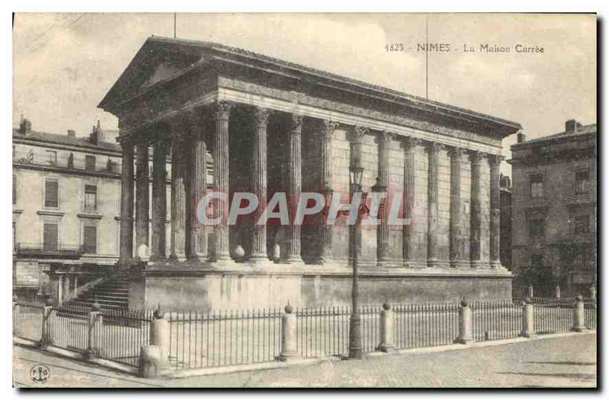 CPA Nimes la Maison Carree 
