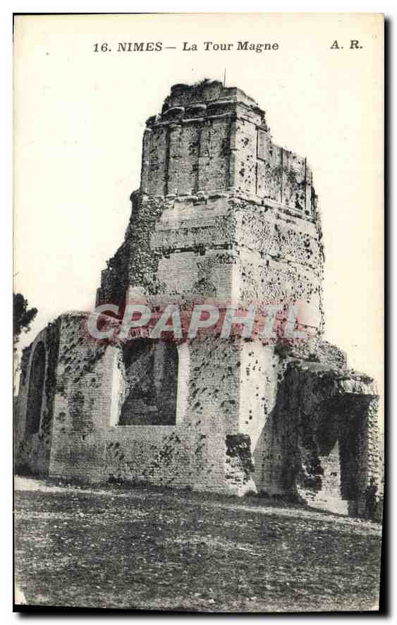 Nîmes — La Tour Magne — A.R. n°16
