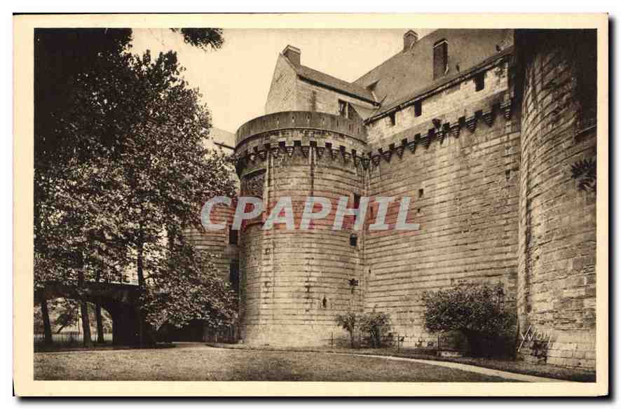 CPA Nantes Loire Inferieure Chateau des Ducs de Bretagne Tour de la Boulangerie 