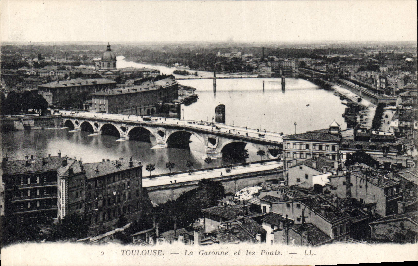 Toulouse — La Garonne y los Puentes — LL.