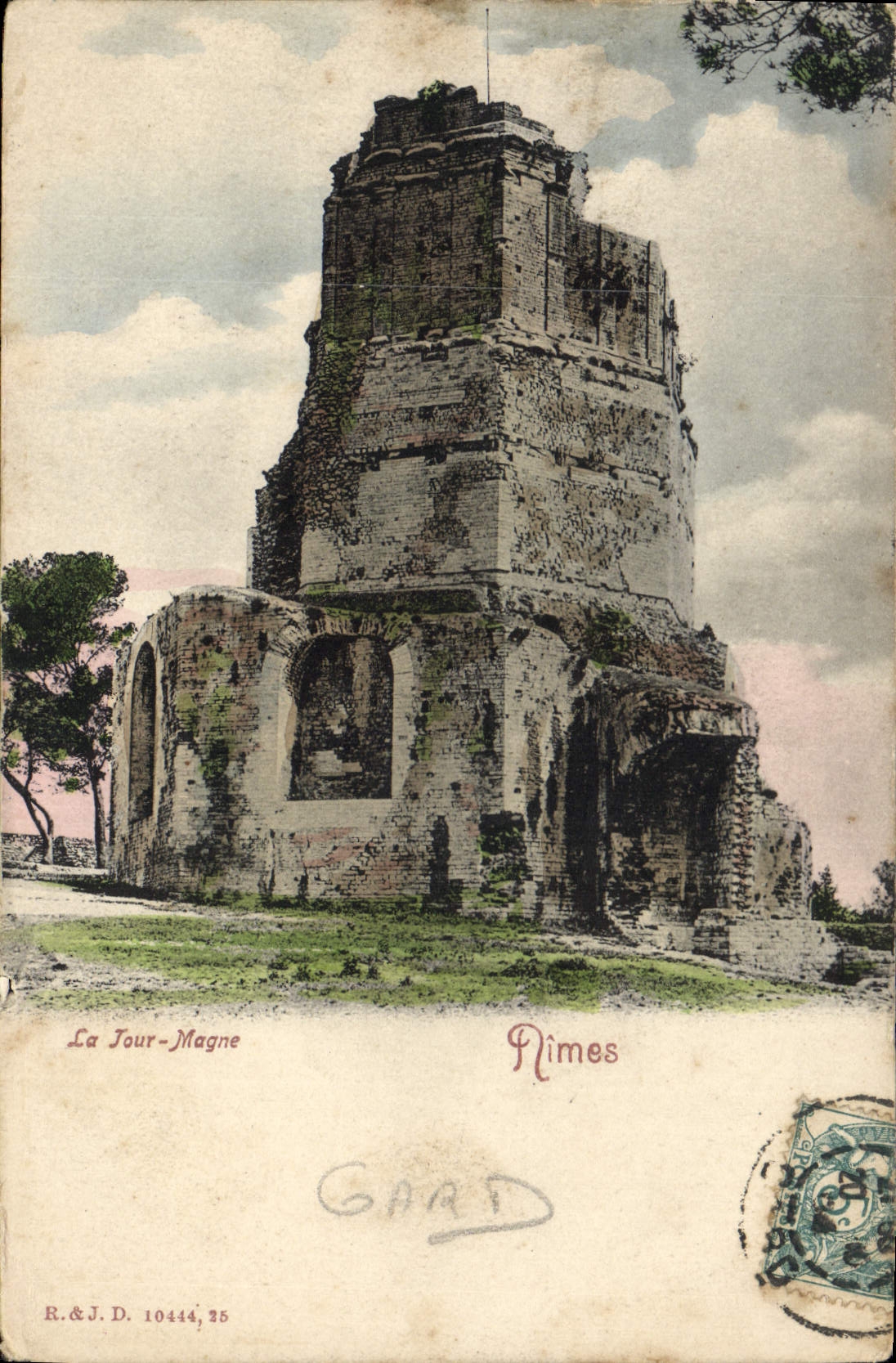 La Tour-Magne — ruins of a castle at Plimes — R.&J.D. 10444,35