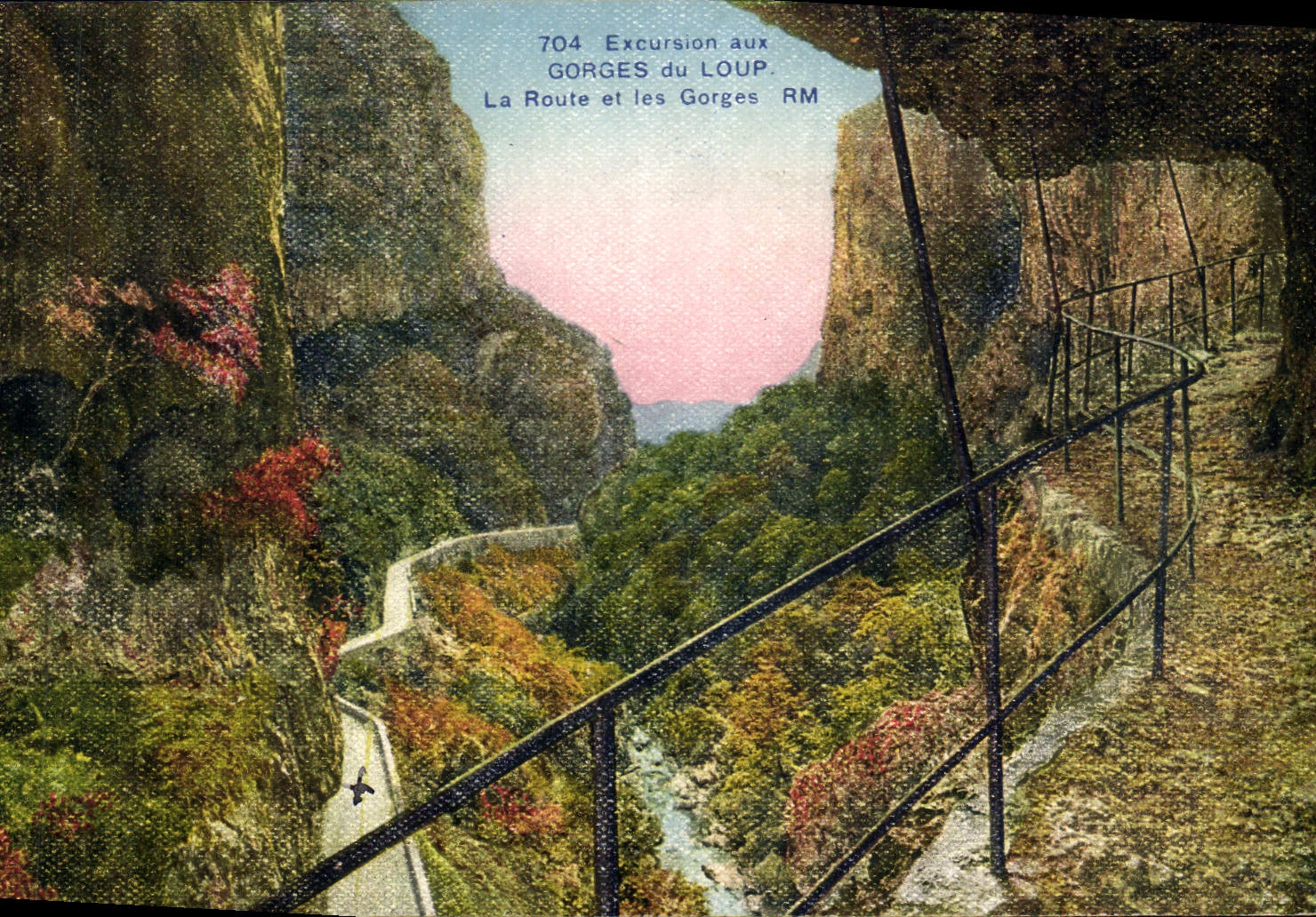 Gorges du Loup — Excursion aux Gorges du Loup RM — n°704