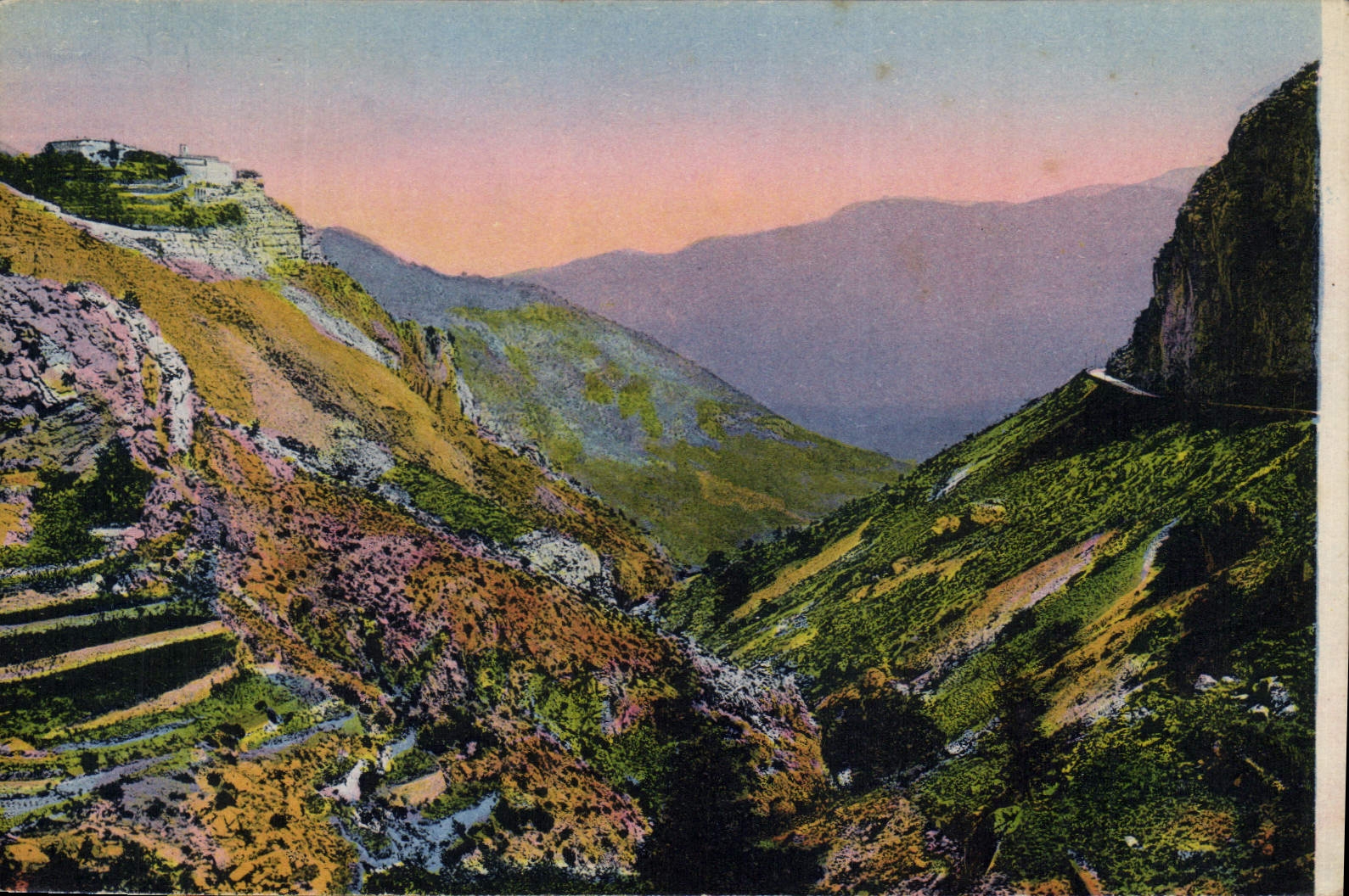 Les Gorges du Loup — Le Village de Gourdon et la Route de Grasse — CPAPHIL 273