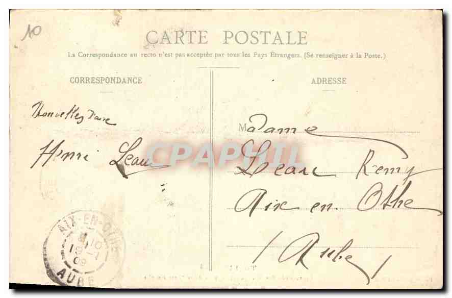 Promenade des Michonnettes, près de la Porte Moselle — Toul — éditeur Poilroi, à Toul — Verso