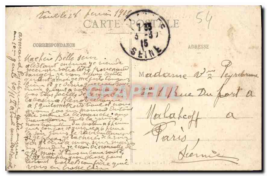 Toul illustré — La Cathédrale et l'Hôtel de Ville — Pratbernou, éditeur, Toul — Verso