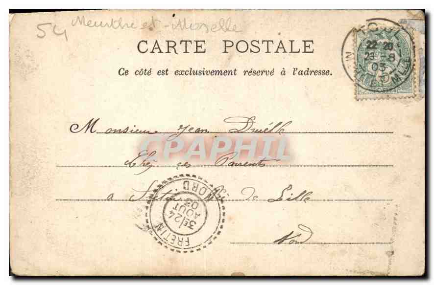 Toul - La Cathédrale — La Lorraine Illustrée, Lib. Ch. Oury, Toul — Rückseite