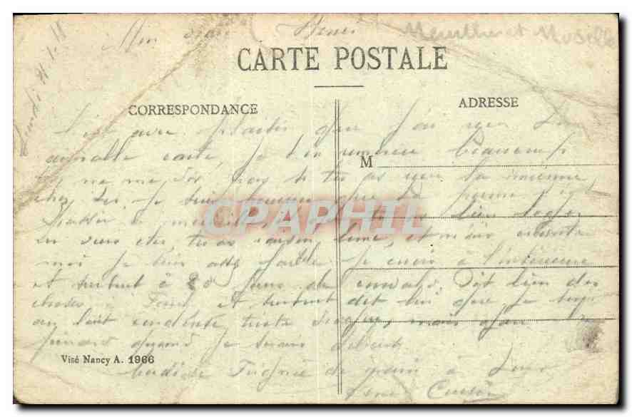 Toul Pittoresque — Hôpital St-Charles et l'Église St-Gengoult — Gordella et Briguès, Éditeurs, Toul — Reverso
