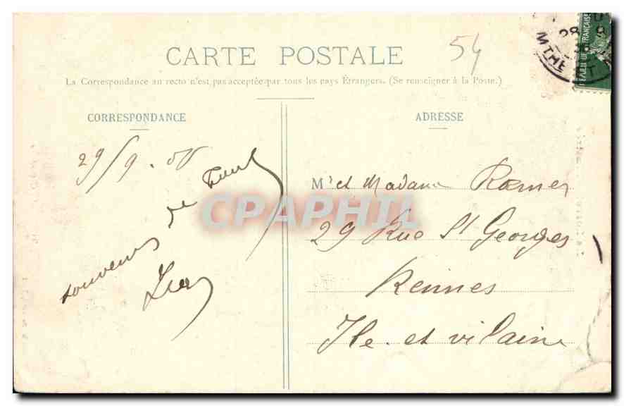 Toul - La Cathédrale — Édition M. Bernard, Toul — Verso