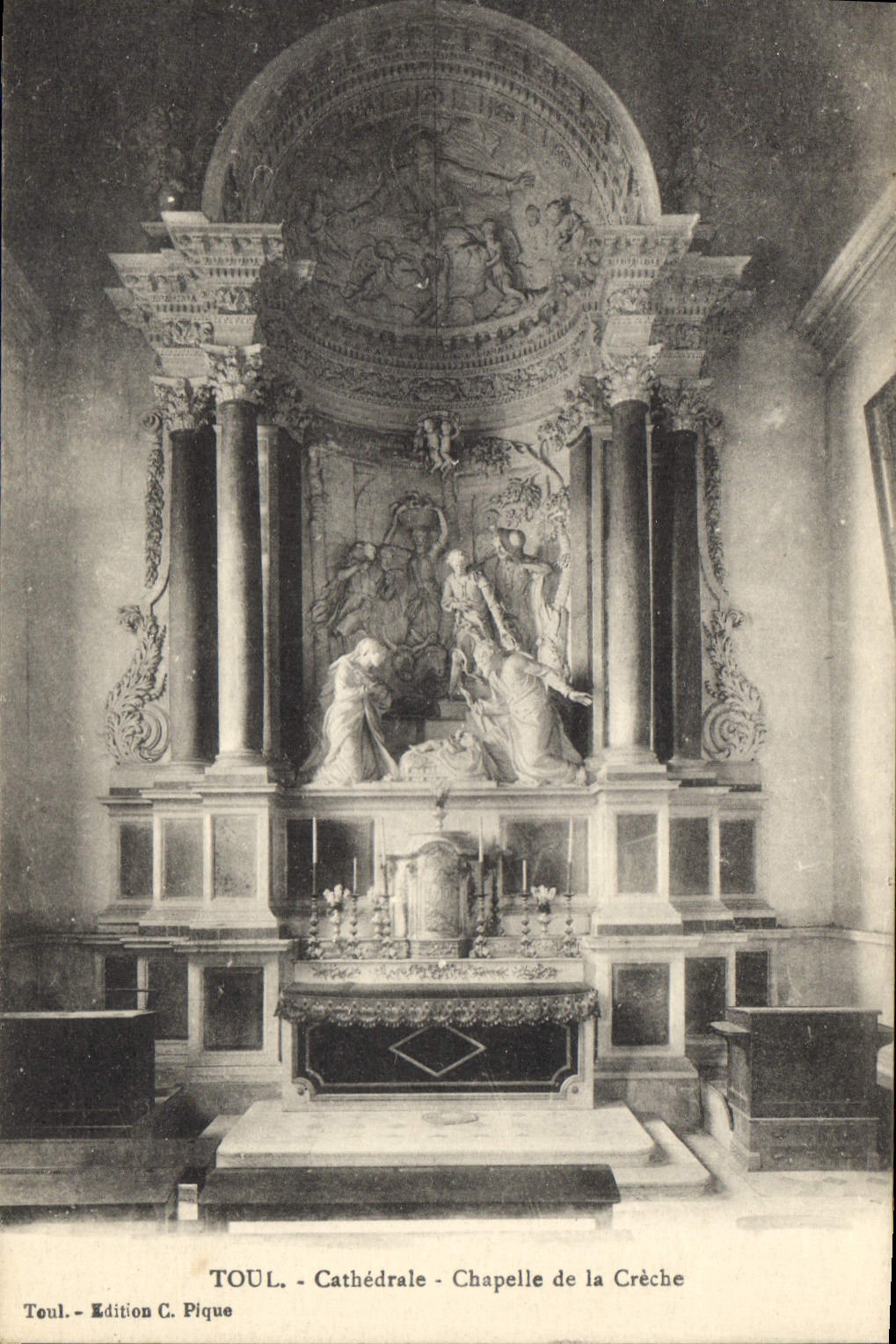 Toul - Cathédrale - Chapelle de la Crèche — Édition C. Plique