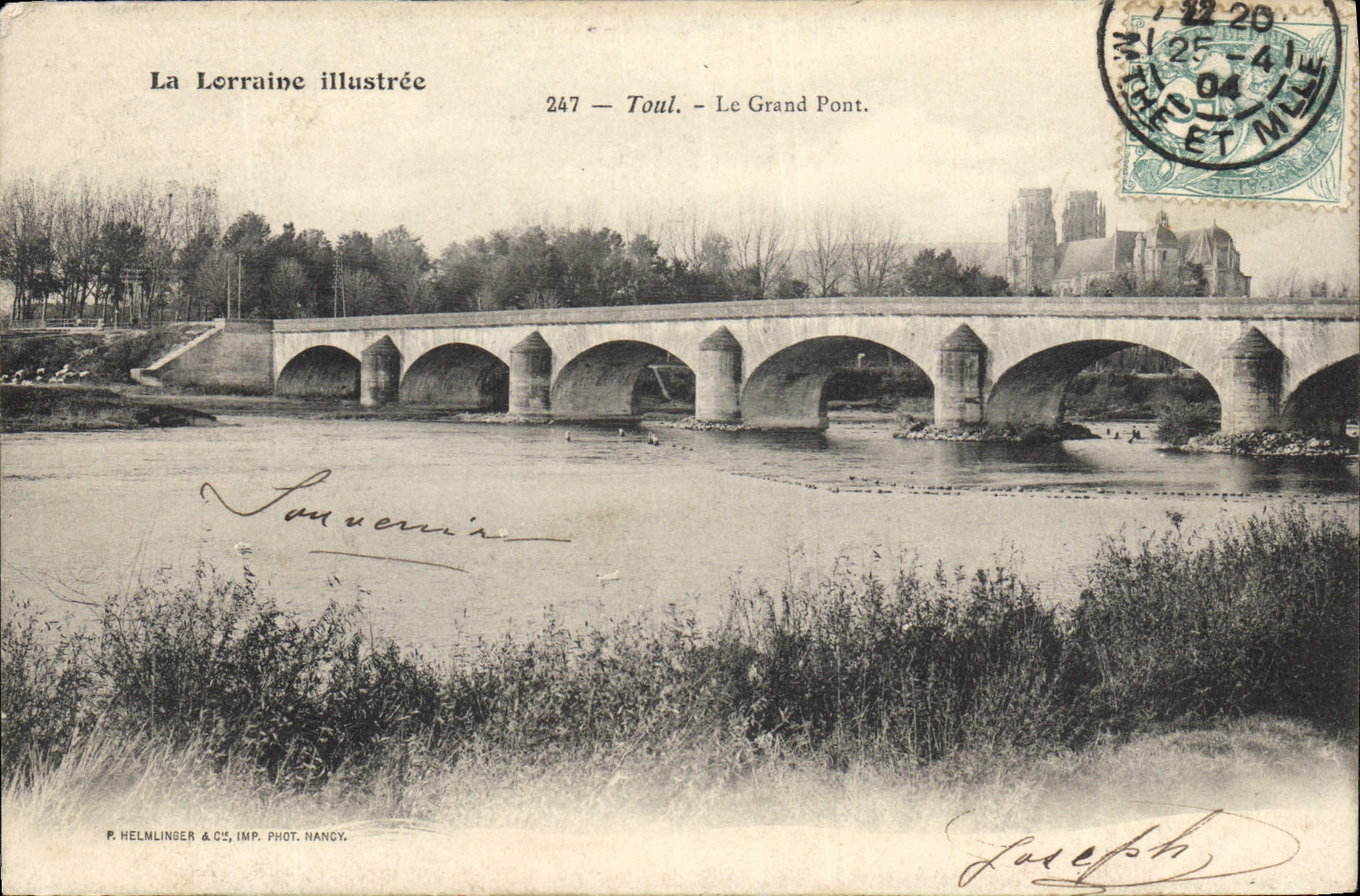 CPA La Lorraine Illustree Toul le Grand Pont 
