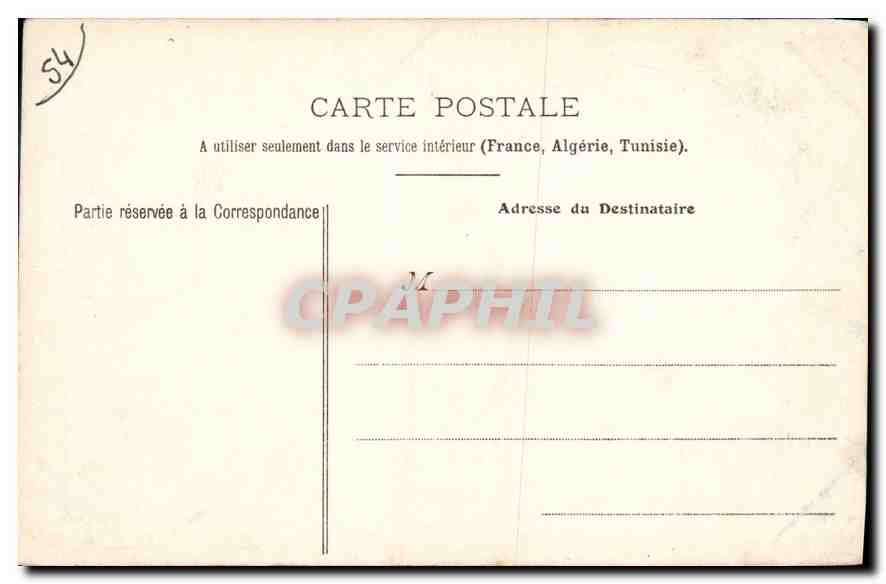 CPA La Lorraine Illustree Toul Net de Saint Gengoult  — Rückseite