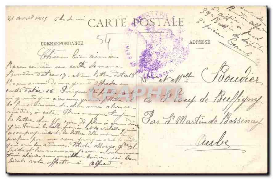 Toul — Vue générale et l'Église Saint-Gengoul — Rückseite