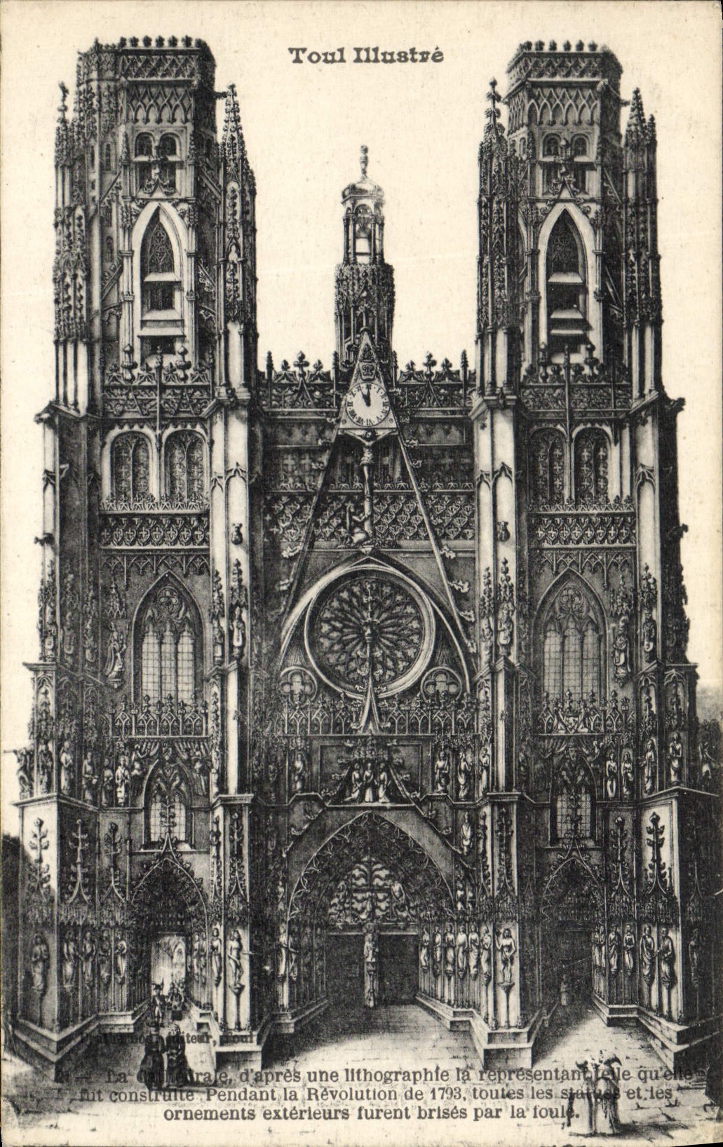 Cathédrale de Toul — Vue historique — Toul Illustré