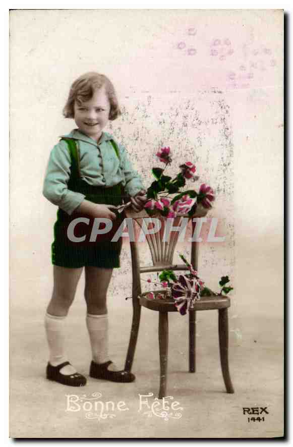 CPA Bonne Fete Enfant