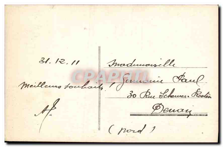 CPA Enfant — Verso