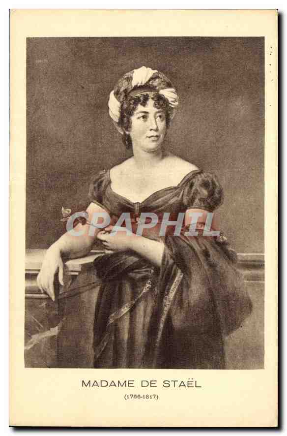 CPA Madame de Stael 1766 1817 