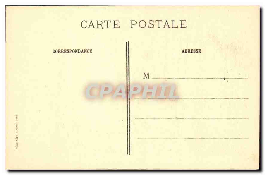 Catherine Le Vasseur, gouvernante de J.-J. Rousseau — Abbaye de Chaalis — J. E. Bulloz, Éditeur, Paris — Verso