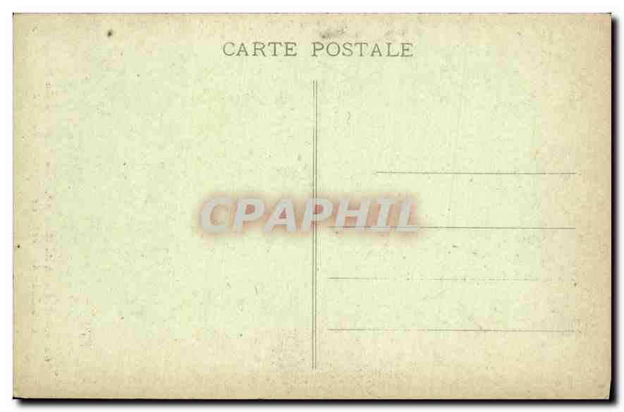 CPA Chateau de Kerjean la Fontaine du Parc Chateaux de Bretagne  — Rückseite