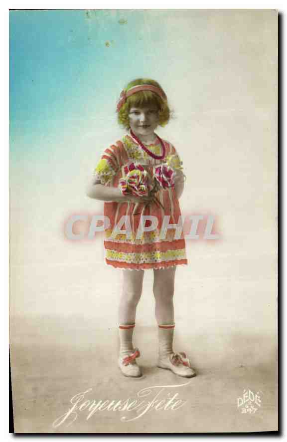 CPA Bonne Fete Enfant