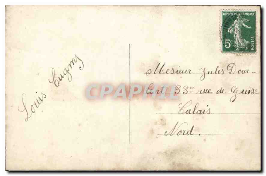 CPA Bonne fete Enfant — Rückseite