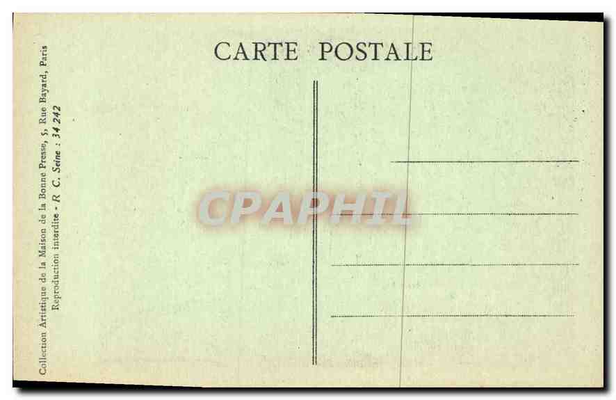 CPA Le Petit Chantre de Notre Dame a la Chaumiere  — Verso