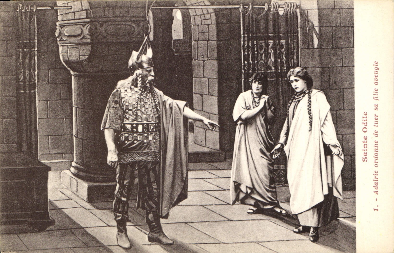 Sainte Odile — Adalric ordonne de tuer sa fille — Bayard, série R.C. n°292