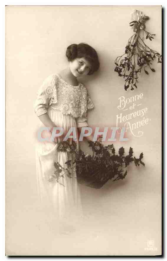 CPA Bonne et Heureuse Annee Enfant